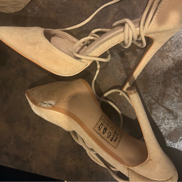 Tan Suede Heels - Picture 3 of 3